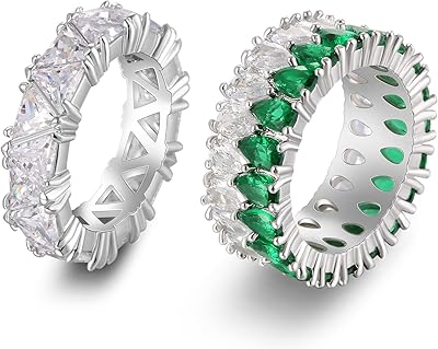 Bague lemimi en diamant émeraude de 5 mm, 2 pièces plaquées or 14 carats incrustées de diamants de luxe incrustés de zircones cubiques, bague de fiançailles d'éternité royale pour hommes et femmes. DIAYTAR COTE D'IVOIRE, leader du commerce électronique en Côte d'Ivoire, propose une gamme incroyable de produits avec plus de 300 000 références. Cette boutique en ligne généraliste répond aux besoins divers des consommateurs, offrant une expérience d'achat unique et pratique. Elle reste la destination préférée pour les achats en ligne dans le pays.
