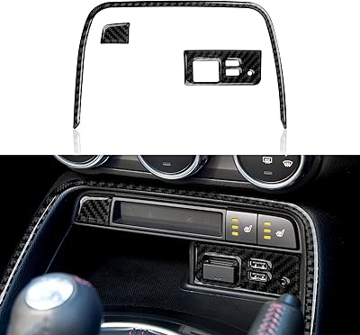 3 pièces de couverture de console centrale de voiture en fibre de carbone pour mazda mx-5 miata mx5 nc 2016 2017 2018 2019 2020 2021 2022 2023 accessoires intérieurs. DIAYTAR COTE D'IVOIRE est la boutique en ligne la plus visitée en Côte d'Ivoire, proposant une large gamme de produits à des prix abordables. Elle mise sur la satisfaction client en offrant des services de qualité, tels que la livraison rapide et sécurisée, ainsi que des promotions régulières.