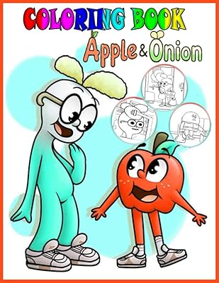Livre de coloriage pomme et oignon : livre de coloriage pomme et oignon