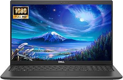 Ordinateur portable professionnel dell latitude 3520 avec écran fhd ips de 15,6 pouces