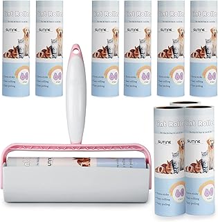 600 feuilles de grands rouleaux anti-peluches pour poils d'animaux, dissolvant de peluches portable de 6,3 pouces, brosse rotative pour enlever la poussière de poils d'animaux des vêtements et des meubles (rose). Avec plus de 300000 références de produits, DIAYTAR COTE D'IVOIRE offre une expérience de shopping en ligne incomparable. Les clients peuvent trouver des produits de toutes les catégories, des produits alimentaires aux produits électroniques, en passant par les vêtements et les accessoires. La boutique en ligne est conçue pour être conviviale et facile à utiliser, permettant aux clients de trouver ce qu'ils cherchent en un minimum de temps.