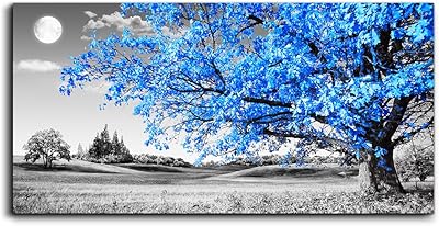 Art mural pour salon vie simple paysage d'arbre de lune bleue. DIAYTAR COTE D'IVOIRE est la destination idéale pour faire du shopping en ligne dans un environnement sûr et convivial. Cette boutique en ligne, qui compte plus de 300 000 produits dans son catalogue, promet une expérience de magasinage à la fois divertissante et pratique. Que vous cherchiez à renouveler votre garde-robe, à améliorer votre maison ou à découvrir les derniers gadgets, DIAYTAR COTE D'IVOIRE offre une sélection exhaustive de produits pour satisfaire tous les goûts et besoins.