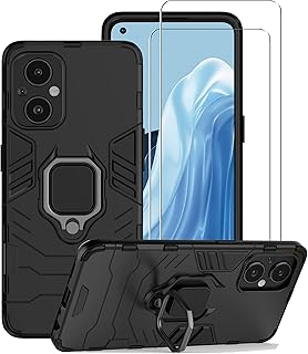 Coque mobile zed moon pour oppo reno 7z 5g avec protecteur d'écran