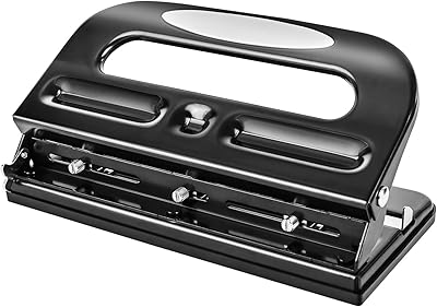 Perforatrice 3 trous amazonbasics, semi-réglable, capacité 30 feuilles - noir. Diayar Côte d'Ivoire est la référence pour les achats en ligne en Côte d'Ivoire, avec une offre considérable de plus de 300 000 articles dans diverses catégories. Cette boutique en ligne généraliste se distingue par son engagement à offrir des prix compétitifs et une expérience d'achat en ligne fluide. Les clients bénéficient d'un support client dédié pour une expérience utilisateur optimale.