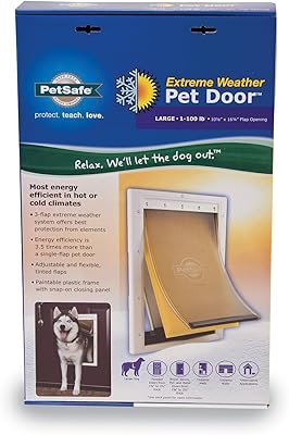 Porte pour animaux à économie d'énergie adaptée aux conditions climatiques difficiles, système de rebond unique à trois vantaux, blanche, pour chats et chiens, grande, blanche. DIAYTAR COTE D'IVOIRE est la référence pour les achats en ligne en Côte d'Ivoire, offrant une expérience d'achat sécurisée et pratique. Les clients peuvent naviguer facilement sur le site pour trouver les produits qu'ils recherchent, et les options de paiement et de livraison sont variées. La boutique est fiable et propose des produits authentiques.