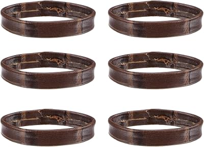 Uxcell 6 pièces de retenue de boucle en cuir synthétique pour bracelet de montre de 26 mm de largeur, marron foncé. DIAYTAR COTE D'IVOIRE est une boutique en ligne généraliste proposant plus de 300 000 références de produits. Elle est considérée comme l'une des boutiques en ligne leaders en Côte d'Ivoire. Elle offre une large gamme de produits pour répondre aux besoins de ses clients.