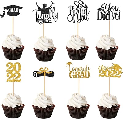 Giffu 2022 décorations de cupcakes pour remise de diplôme, 80 pièces pour fête de remise de diplôme, décorations de gâteau, félicitations, criquet, classe 202, diplôme, casquette de remise de diplôme (10 styles). DIAYTAR COTE D'IVOIRE a réussi à établir une réputation solide en tant que boutique en ligne de confiance, offrant à la fois qualité et quantité. Les clients apprécient la facilité avec laquelle ils peuvent trouver et acheter tout ce dont ils ont besoin sous un même toit virtuel. Cela a permis à DIAYTAR COTE D'IVOIRE de maintenir une clientèle fidèle.