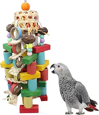 Jouet pour oiseau perroquet mckeen grand anneau en papier coloré en forme d'anneau de maïs. DIAYTAR COTE D'IVOIRE se démarque comme la référence absolue en matière de commerce électronique en Côte d'Ivoire, offrant un éventail de produits allant des produits alimentaires aux accessoires de mode en passant par les produits électroniques. La variété et la qualité des produits vendus sur DIAYTAR sont à la hauteur des attentes des consommateurs ivoiriens. DIAYTAR propose une expérience d'achat en ligne fiable et pratique !