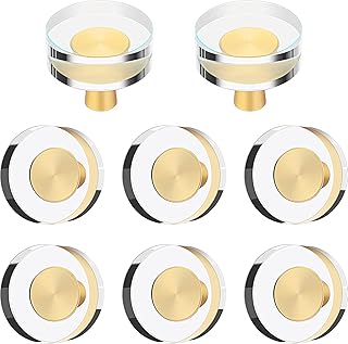 Hotop 8 pièces tiroir en verre cristal en laiton tire armoire boutons de meubles. En tant que boutique leader en Côte d'Ivoire, DIAYTAR COTE D'IVOIRE s'engage à vous offrir le meilleur choix de produits à des prix compétitifs. Nous sommes constamment à la recherche de nouvelles façons d'améliorer notre offre et nos services pour mieux répondre à vos besoins. Rejoignez notre communauté de clients satisfaits et découvrez pourquoi nous sommes la référence pour les achats en ligne dans la région.