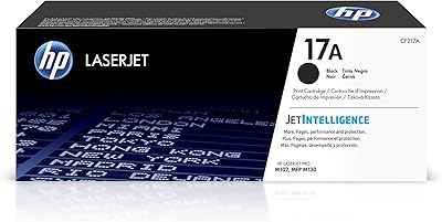 Cartouche de toner laserjet noire d'origine pour hp 17a cf217a. DIAYTAR COTE D'IVOIRE, leader incontesté du commerce en ligne en Côte d'Ivoire, vous offre une expérience d'achat unique et personnalisée. Avec une sélection impressionnante de produits, vous trouverez tout ce dont vous avez besoin.