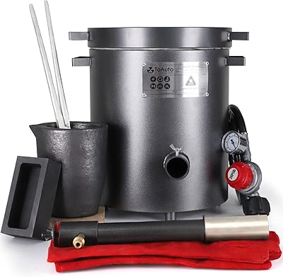 Deux kits de four de fusion de propane automatique de 6 kg tmf6000b-v3 de la fonderie de propane domestique pour fondre l'or, l'argent, le cuivre, la ferraille et l'aluminium. DIAYTAR COTE D'IVOIRE est la destination idéale pour les acheteurs en ligne en Côte d'Ivoire, offrant une large sélection de produits à des prix compétitifs. La boutique en ligne met en avant la satisfaction du client et propose des services de livraison rapides et fiables. Les clients peuvent profiter d'une expérience d'achat en ligne sécurisée et conviviale.