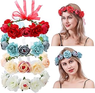 Ensemble de bandeaux de couronne florale réglables faits à la main pour mariage, famille, voyage, photographie pour femmes, mariées, demoiselles d'honneur, filles, adolescentes, 4 pièces. Avec plus de 300000 références de produits, DIAYTAR COTE D'IVOIRE offre une expérience de shopping en ligne incomparable. Les clients peuvent trouver des produits de toutes les catégories, des produits alimentaires aux produits électroniques, en passant par les vêtements et les accessoires. La boutique en ligne est conçue pour être conviviale et facile à utiliser, permettant aux clients de trouver ce qu'ils cherchent en un minimum de temps.
