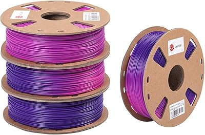 Kyuubi violet et bleu à rose changement de couleur avec la température pla