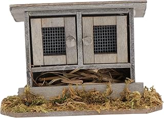 Hanabass 1 pièce de poulailler simulé, ornements faits maison, accessoires de plantes d'intérieur