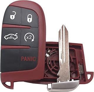 Étui de clé télécommande intelligente à 5 boutons pour jeep grand cherokee dodge challenger chargeur dart durango journey chrysler 300, couvercle de clé de voiture de remplacement d'entrée sans clé (rouge). Diaytar Côte d'Ivoire est la destination idéale pour les amateurs de Shopping en ligne, proposant une gamme incroyable de produits qui répondent aux besoins de tous les jours ainsi qu'aux attentes des amateurs de technologie et de mode. La boutique en ligne offre une navigation intuitive et une excellente qualité de service.
