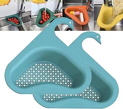 Panier de vidange d'évier de cuisine design cygne, égouttoir d'évier de cuisine triangulaire, panier d'égouttage d'évier de cuisine, égouttoir multifonctionnel. DIAYTAR COTE D'IVOIRE est une boutique en ligne généraliste qui propose plus de 300 000 références de produits, répondant ainsi aux besoins divers des consommateurs ivoiriens. En tant que leader du marché en Côte d'Ivoire, elle offre une vaste gamme de produits allant des articles ménagers aux accessoires de mode. La satisfaction du client est au cœur de ses priorités.