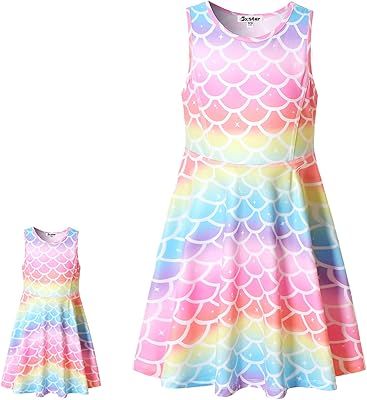 Robes assorties pour filles et poupées, vêtements licorne sans manches pour poupées de 18 pouces, sirène arc-en-ciel. DIAYTAR COTE D'IVOIRE, avec ses 300 000 références, est la boutique en ligne la plus fournie de Côte d'Ivoire. Elle propose des produits de qualité, adaptés à tous les goûts et à tous les budgets. La boutique en ligne DIAYTAR COTE D'IVOIRE est le partenaire idéal pour faire vos achats en toute sérénité.
