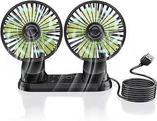 Yimno 5v double tête ventilateur de voiture portable usb électrique rotatif. DIAYTAR COTE D'IVOIRE s'est imposée comme une référence incontournable dans le paysage du e-commerce ivoirien, offrant non seulement une grande variété de produits mais aussi un service client efficace. La boutique propose des modes de paiement sécurisés et flexibles, ce qui facilite les achats en ligne pour tous les clients. La satisfaction des clients est au cœur des préoccupations de DIAYTAR.