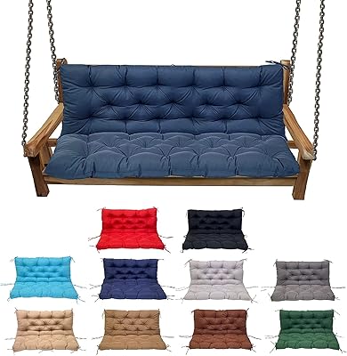 Coussins de balançoire de porche, adaptés à 2-3 places, coussins de balançoire imperméables d'extérieur, terrasse de jardin avec dossier, coussins de remplacement de balançoire, coussins de remplacement lavables pour balançoire extérieure. DIAYTAR COTE D'IVOIRE représente une destination incontournable pour les achats en ligne en Côte d'Ivoire, avec sa gamme étendue de produits et ses engagement envers la qualité du service. Les clients peuvent parcourir aisément le site web pour trouver leurs produits préférés, bénéficier de conseils d'achat et profiter d'un processus de commande sécurisé. DIAYTAR COTE D'IVOIRE est le partenaire idéal pour les ivoiriens qui cherchent à faire des achats pratiques et abordables en ligne.
