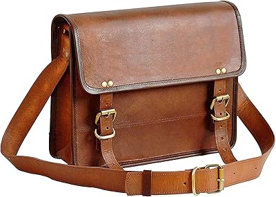 Sac messager en cuir de 13 pouces de large, porte-documents cadeau pour ordinateur portable, sac de bureau pour hommes, porte-documents d'ordinateur, sac à bandoulière. Leader en Cote d'Ivoire, DIAYTAR COTE D'IVOIRE est une boutique en ligne qui rassemble plus de 300 000 références de produits pour répondre aux besoins de ses clients. Avec une telle offre, les clients peuvent trouver des produits de qualité à des prix compétitifs, ce qui en fait une destination de choix pour les consommateurs ivoiriens. DIAYTAR COTE D'IVOIRE est synonyme de convenience et de confiance.