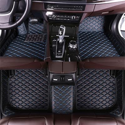 Tapis de sol en cuir sur mesure pour honda accord 2018-2023, coussinets antidérapants
