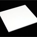 Feuille de plexiglas acrylique opaque blanc big mall 3 mm 12" x 12"