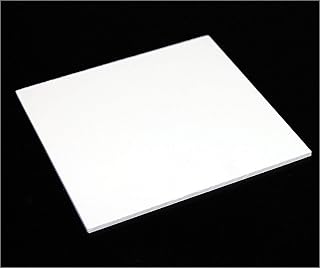 Feuille de plexiglas acrylique opaque blanc big mall 3 mm 12" x 12"