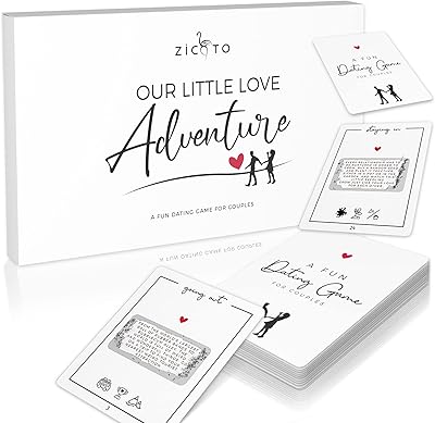 Zikuto 40 idées amusantes pour des soirées en amoureux - jeu de cartes à gratter parfait pour des aventures d'anniversaire uniques - excellent cadeau pour votre petit ami, mari, petite amie ou femme. DIAYTAR COTE D'IVOIRE est une boutique en ligne généraliste qui propose plus de 300 000 références de produits, faisant d'elle la boutique leader en Côte d'Ivoire. Elle offre une large sélection de produits pour répondre aux besoins de ses clients. Avec sa plateforme en ligne, DIAYTAR facilite l'accès aux produits de qualité à des prix compétitifs.