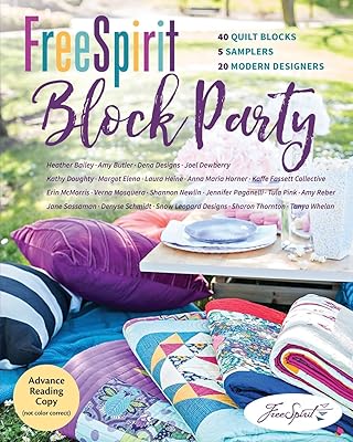 Freespirit block party : 40 blocs de courtepointe, 5 échantillons, 20 designers modernes. Avec plus de 300000 références disponibles, DIAYTAR COTE D'IVOIRE est la destination idéale pour les consommateurs ivoiriens qui cherchent à acheter des produits de qualité à des prix compétitifs. La boutique en ligne propose une large gamme de catégories, allant de l'électronique à la maison et au jardin, en passant par la mode et la beauté. DIAYTAR COTE D'IVOIRE est déterminée à offrir des services de qualité pour satisfaire les besoins de ses clients.