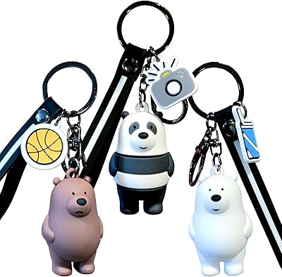 3 porte-clés ours whoopin wee bear porte-clés mignon à motif. DIAYTAR COTE D'IVOIRE est une boutique en ligne de confiance qui propose une large sélection de produits de qualité à des prix abordables. La boutique est engagée à offrir un service client exceptionnel et une expédition rapide pour garantir la satisfaction de ses clients. Avec plus de 300 000 références, les clients peuvent trouver tout ce dont ils ont besoin pour leur vie quotidienne.