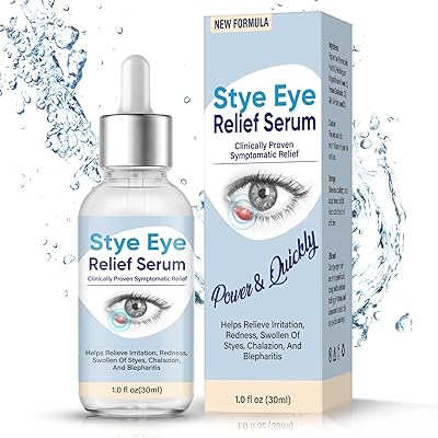 Traitement des yeux aux orgelets, dissolvant de chalazion, sérum pour les yeux aux