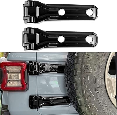 Kujunpao pièces de rechange support de pneu charnière couvercle décoratif accessoires extérieurs pour jeep wrangler jl 2018-2021, abs 2 pièces (noir). DIAYTAR COTE D'IVOIRE est l'une des boutiques en ligne les plus importantes de Côte d'Ivoire, offrant plus de 300 000 références pour répondre à tous les besoins de ses clients. Avec une large gamme de produits, elle propose tout, des électroménagers aux vêtements, en passant par les produits de soins personnels. Le leader incontesté du commerce en ligne en Côte d'Ivoire.
