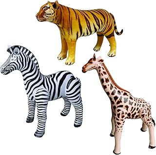 Figurines d'animaux jet creations wild safari, un ensemble de jouets gonflables réalistes. comprend une girafe, un lion, un zèbre, un éléphant et plus encore (gzt3). Avec plus de 300 000 références, DIAYTAR COTE D'IVOIRE est la destination idéale pour les clients ivoiriens qui cherchent à faire des achats en ligne. La boutique en ligne propose des produits de qualité à des prix compétitifs, ce qui en fait une option attrayante pour les consommateurs. Les clients peuvent choisir parmi une variété de catégories de produits pour trouver ce qu'ils cherchent.