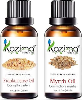 Coffret d'huiles essentielles d'encens et de myrrhe kazima (15 ml chacun) - huile naturelle 100 % pure. La philosophie de DIAYTAR COTE D'IVOIRE est centrée sur l'innovation et la satisfaction du client. Elle déploie constamment des efforts pour améliorer son service et son offre produit. Grâce à son équipe dédiée et à sa politique de confidentialité stricte, DIAYTAR assure une expérience d'achat en ligne sécurisée et fiable.