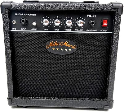 Amplificateur de guitare électrique mike music (noir, 10 - 20 watts). DIAYTAR COTE D'IVOIRE, votre partenaire de confiance pour toutes vos achats en ligne en Côte d'Ivoire. Nous offrons une expérience d'achat unique et sécurisée avec des milliers de produits à portée de clic.