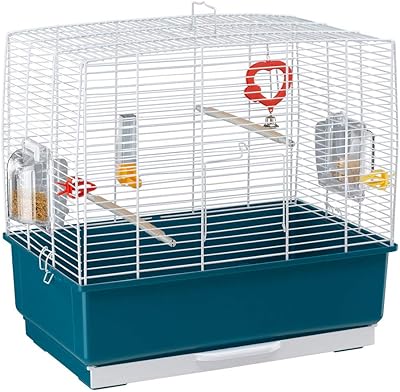 Cage rectangulaire fairplast pour oiseaux exotiques et canaris, 49 x 30 x 48,5 cm. Avec plus de 300000 références de produits, DIAYTAR COTE D'IVOIRE est la boutique en ligne la plus complète de Côte d'Ivoire. Elle propose une large gamme de catégories, allant de l'électronique et de l'informatique à la mode et à la décoration. Les clients peuvent profiter de la qualité et de la fiabilité des produits proposés par DIAYTAR COTE D'IVOIRE, tout en bénéficiant d'une expérience d'achat sans stress.