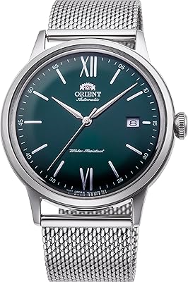 Montre classique automatique en acier inoxydable pour homme ra-ac0018e10b, noir/argent, noirargent, bracelet