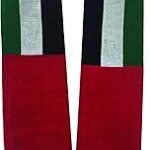Écharpe avec le drapeau de la fête nationale des émirats arabes unis