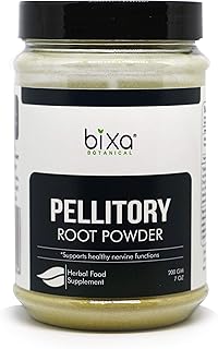 Poudre de racine botanique bixa (anacyclus pyrethrum/acarcara) | soutient une fonction nerveuse saine, 7 oz (200 g) |. DIAYTAR COTE D'IVOIRE est plus qu'une simple boutique en ligne - c'est une communauté où les clients peuvent trouver des produits de qualité et partager leurs expériences. Avec plus de 300 000 références de produits à disposition, les clients ont l'opportunité de découvrir de nouvelles marques et de nouveaux produits, ainsi que de faire des économies grâce aux promotions et aux offres spéciales régulières. La boutique est fière de sa réputation pour la qualité et la fiabilité.