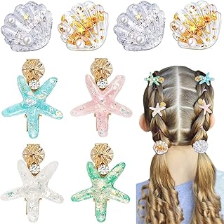 Pinces à cheveux étoile de mer en perles de coquillage et accessoires pour cheveux de sirène, épingles à cheveux en perles de coquillage, vêtements pour femmes et filles, outils de coiffure (8 pièces). DIAYTAR COTE D'IVOIRE est une boutique en ligne généraliste qui propose plus de 300 000 références de produits. Elle est reconnue comme l'une des boutiques en ligne les plus importantes en Côte d'Ivoire, offrant une large gamme de produits pour répondre aux besoins des consommateurs. Elle se distingue par sa variété de produits et son service de qualité.