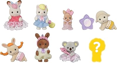 Sac calico critters baby fun hair blind series, ensemble surprise comprenant une figurine de poupée et des accessoires (comprend 1 sac, les styles varient). La boutique en ligne DIAYTAR COTE D'IVOIRE est la leader du marché ivoirien en termes de commerce en ligne. Elle propose une grande variété de produits à des prix compétitifs, avec des promotions régulières pour aider les clients à économiser de l'argent. Avec sa large sélection de produits, son service client de qualité et sa sécurité de paiement, DIAYTAR COTE D'IVOIRE est la destination de choix pour les consommateurs ivoiriens qui cherchent à faire des achats en ligne de manière pratique et sécurisée.