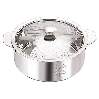 Ustensiles de cuisine innovants nanonin en acier inoxydable, 2,35 litres. Chez DIAYTAR COTE D'IVOIRE, nous comprenons l'importance de la qualité et de la fiabilité dans vos achats en ligne. C'est pourquoi nous mettons un point d'honneur à sélectionner soigneusement nos produits pour vous garantir satisfaction et valeur. Notre équipe se tient à votre disposition pour répondre à toutes vos questions.