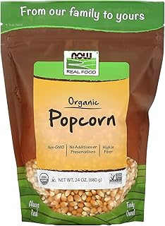 Popcorn biologique de now foods