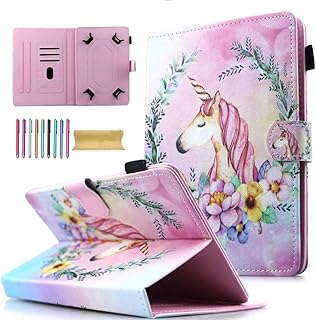 Amoti étui universel pour tablette 8 pouces, étui portefeuille avec emplacements pour cartes pour ipad mini 1 2 3 4 5/galaxy tab a 8.0/tab a8.0/fire hd 8/rca ​​​​et plus 7-8,5 pouces, licorne rose. DIAYTAR COTE D'IVOIRE, la boutique en ligne leader en Côte d'Ivoire, vous offre une gamme étendue de produits pour répondre à tous vos besoins. Que vous cherchiez des produits de beauté, des vêtements, des accessoires, des équipements de maison, ou autres, DIAYTAR COTE D'IVOIRE a tout ce qu'il vous faut. L'équipe de DIAYTAR COTE D'IVOIRE travaille sans relâche pour vous offrir les meilleures marques et les meilleurs prix.