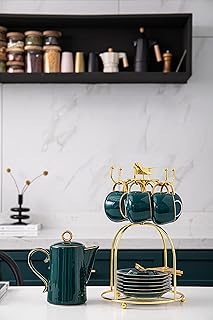Service à thé en porcelaine pour café américain de elegant &. La boutique en ligne DIAYTAR COTE D'IVOIRE est une référence pour les consommateurs ivoiriens. Avec une offre étendue et des prix compétitifs, elle est devenue la destination privilégiée pour les achats en ligne. DIAYTAR COTE D'IVOIRE propose également des services de livraison rapides et fiables.