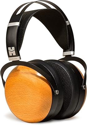Hifiman sundara casque filaire magnétique supra-auriculaire système hi-fi avec conception magnétique furtive, câble