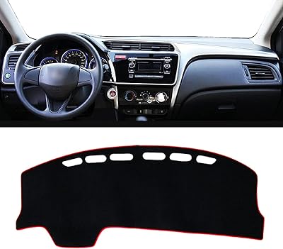 Couverture de tableau de bord de voiture, pour honda city gm6 2015-2019, couverture de tableau de bord de voiture pour éviter les coussinets de machine légers, accessoires de projection de tapis. Avec plus de 300 000 références, DIAYTAR COTE D'IVOIRE répond aux besoins des clients les plus exigeants, qu'il s'agisse d'électroménager, de produits cosmétiques, d'articles de sport ou d'autres catégories encore. La boutique en ligne est conçue pour offrir une navigation intuitive et une expérience utilisateur agréable, permettant aux clients de trouver et d'acheter leurs produits préférés rapidement et en toute confiance.