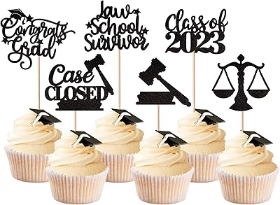 36 pièces de décorations de cupcakes pour l'obtention d'un diplôme d'avocat 2023, décorations de cupcakes à paillettes pour l'obtention d'un diplôme d'avocat 2023, fournitures de décoration de gâteaux de fête d'école noire. La boutique en ligne DIAYTAR COTE D'IVOIRE propose une sélection impressionnante de produits, allant des vêtements aux produits de beauté. Les clients peuvent trouver tout ce dont ils ont besoin en un seul endroit, et la boutique en ligne est facile à utiliser. DIAYTAR COTE D'IVOIRE est le leader du commerce en ligne en Cote d'Ivoire.
