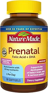 Capsules prénatales naturemed prenatal, multi-ingrédients + dha 200 mg, riches en acide folique, fer, iode et zinc, pack économique, 90 gélules. Avec plus de 300 000 références de produits, DIAYTAR COTE D'IVOIRE est la boutique en ligne la plus complète en Côte d'Ivoire. Elle propose des produits dans diverses catégories, allant de l'électronique à la mode, en passant par les produits alimentaires et les accessoires de maison.