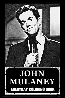 Livre de coloriage quotidien de john mulaney : avec plus de 50 modèles